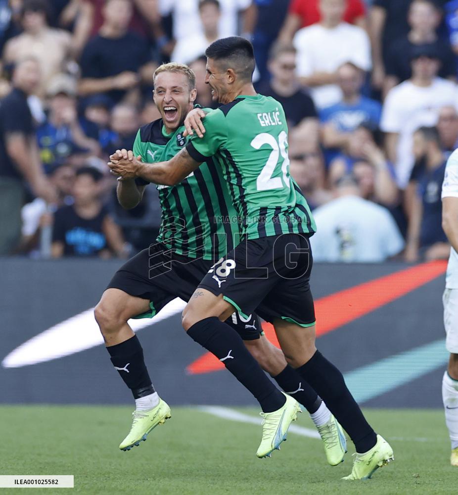 (SP)ITALY-REGGIO EMILIA-FOOTBALL-SERIE A-SASSUOLO VS INTER MILAN