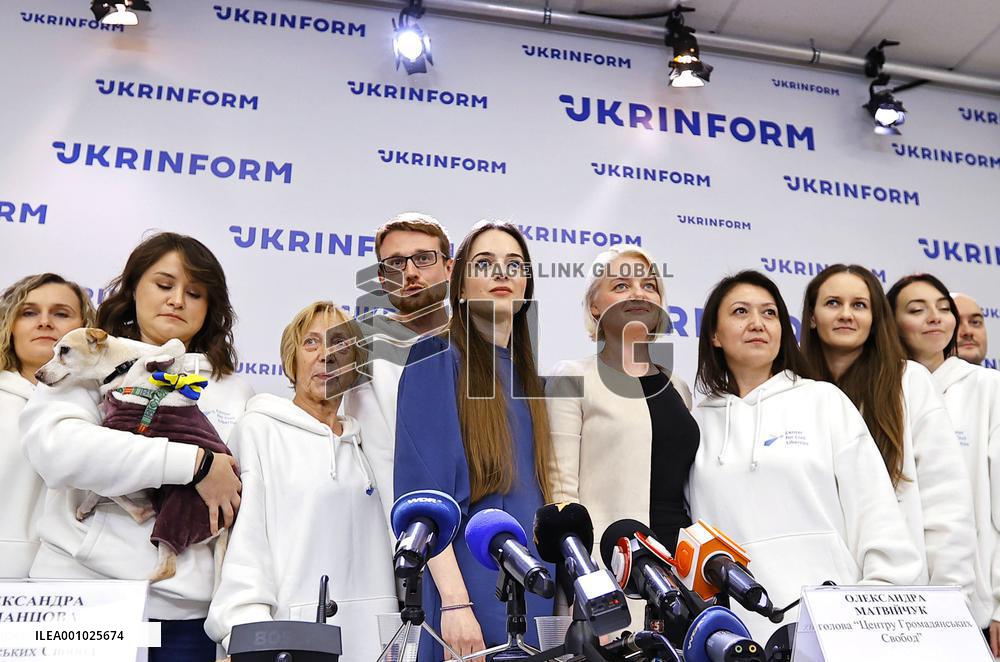 Ukrainian group wins Nobel Peace Prize