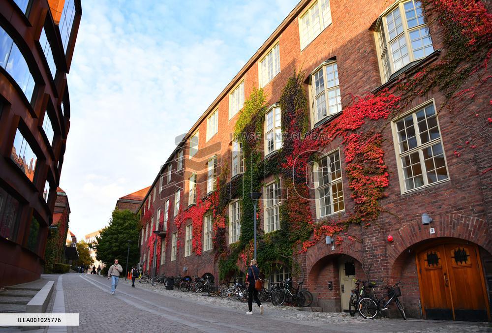 SWEDEN-STOCKHOLM-AUTUMN-SCENERY