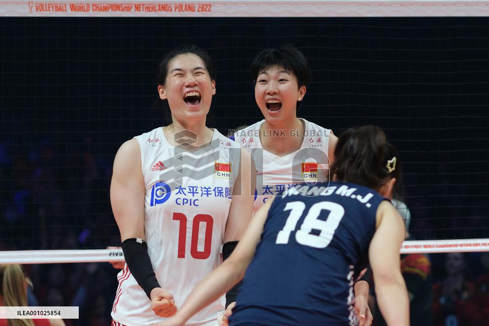 (SP)THE NETHERLANDS-ROTTERDAM-VOLLEYBALL-WOMEN'S WORLD CHAMPIONSHIP-CHN VS BEL