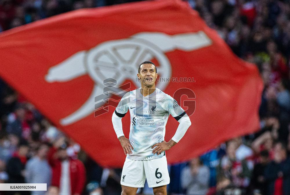 (SP)BRITAIN-LONDON-FOOTBALL-PREMIER LEAGUE-ARSENAL VS LIVERPOOL