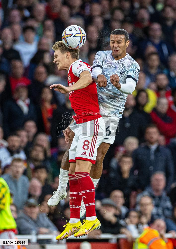 (SP)BRITAIN-LONDON-FOOTBALL-PREMIER LEAGUE-ARSENAL VS LIVERPOOL