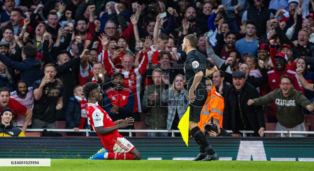 (SP)BRITAIN-LONDON-FOOTBALL-PREMIER LEAGUE-ARSENAL VS LIVERPOOL