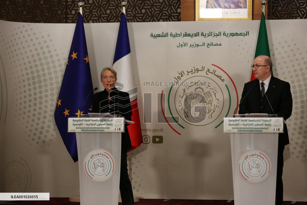 ALGERIA-ALGIERS-FRENCH PM-VISIT