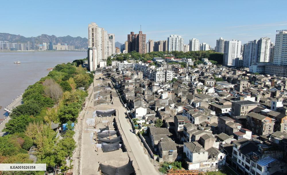 CHINA-ZHEJIANG-WENZHOU-SHUOMEN ANCIENT PORT-RUINS (CN)