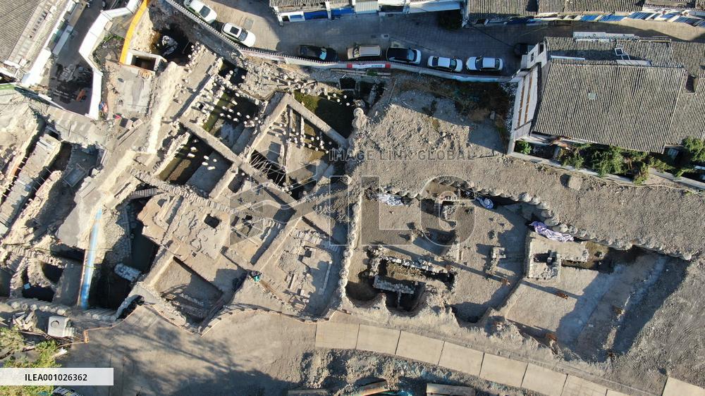 CHINA-ZHEJIANG-WENZHOU-SHUOMEN ANCIENT PORT-RUINS (CN)