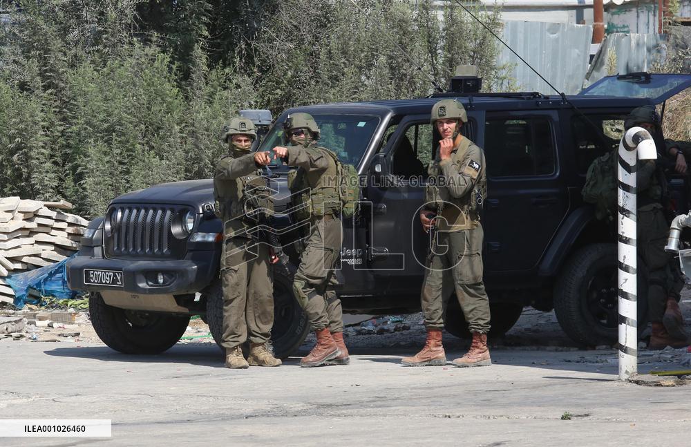 MIDEAST-NABLUS-ISRAELI-SOLDIER-KILLED