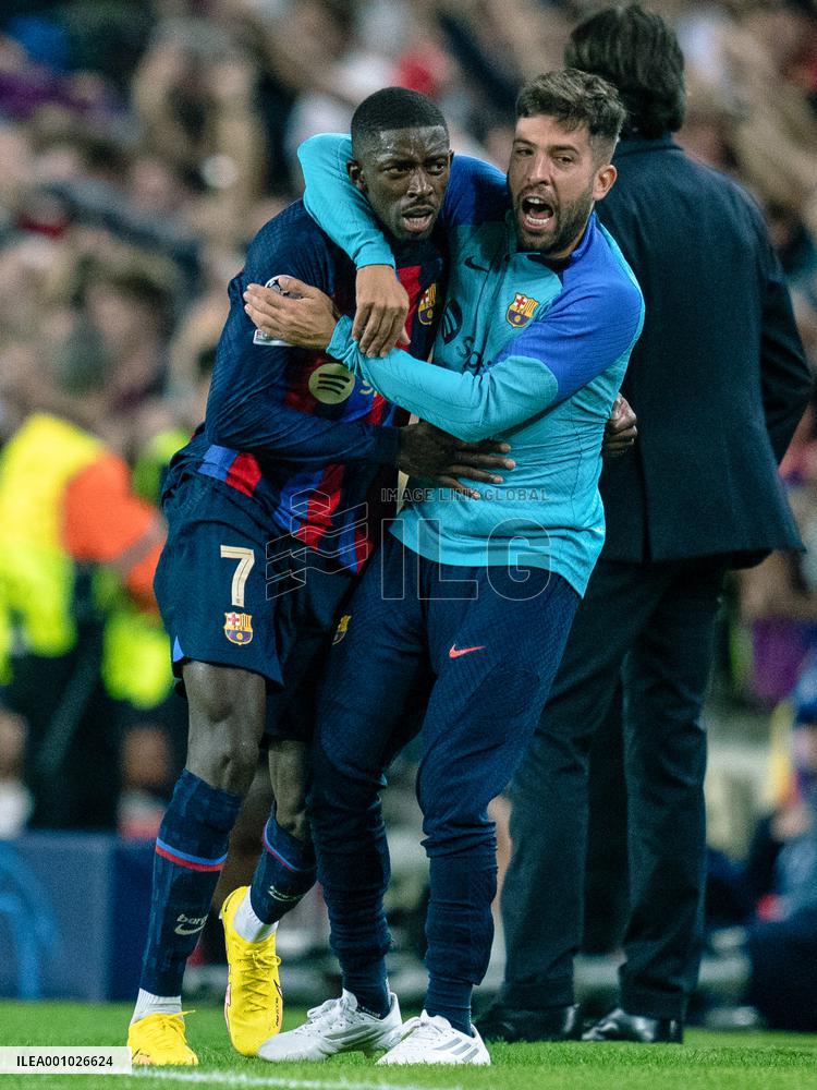 (SP)SPAIN-BARCELONA-FOOTBALL-UEFA CHAMPIONS LEAGUE-BARCELONA VS INTER MILAN