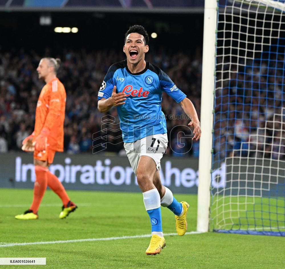 (SP)ITALY-NAPLES-FOOTBALL-UEFA CHAMPIONS LEAGUE-GROUP A-NAPOLI VS AJAX