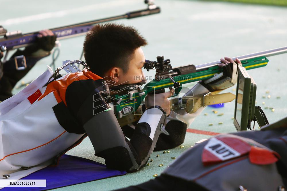 (SP)EGYPT-CAIRO-SHOOTING-ISSF WORLD CHAMPIONSHIP-50M RIFLE PRONE MEN JUNIOR INDIVIDUAL