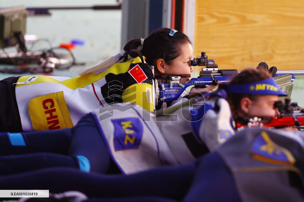 (SP)EGYPT-CAIRO-SHOOTING-ISSF WORLD CHAMPIONSHIP-50M RIFLE PRONE WOMEN JUNIOR INDIVIDUAL