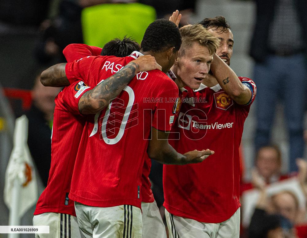 (SP)BRITAIN-MANCHESTER-UEFA-EUROPA LEAGUE-MANCHESTER UNITED VS OMONIA FC