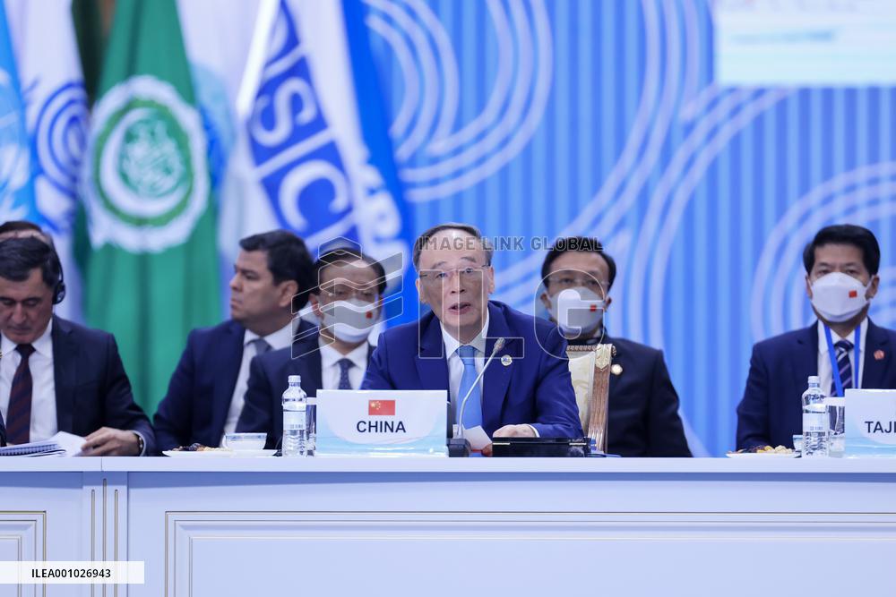 KAZAKHSTAN-ASTANA-WANG QISHAN-CICA