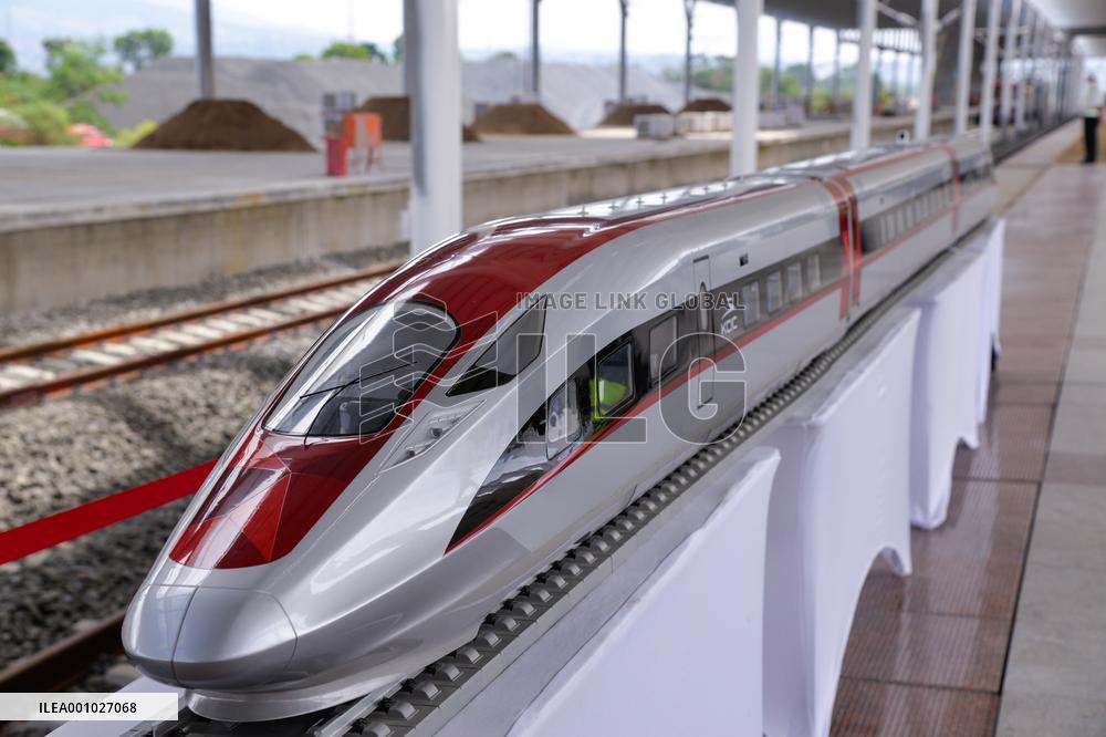 INDONESIA-JAKARTA-BANDUNG HIGH-SPEED RAILWAY-TRAIN