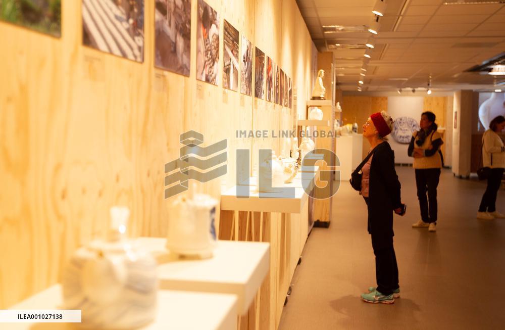 THE NETHERLANDS-THE HAGUE-POTTERY EXHIBITION
