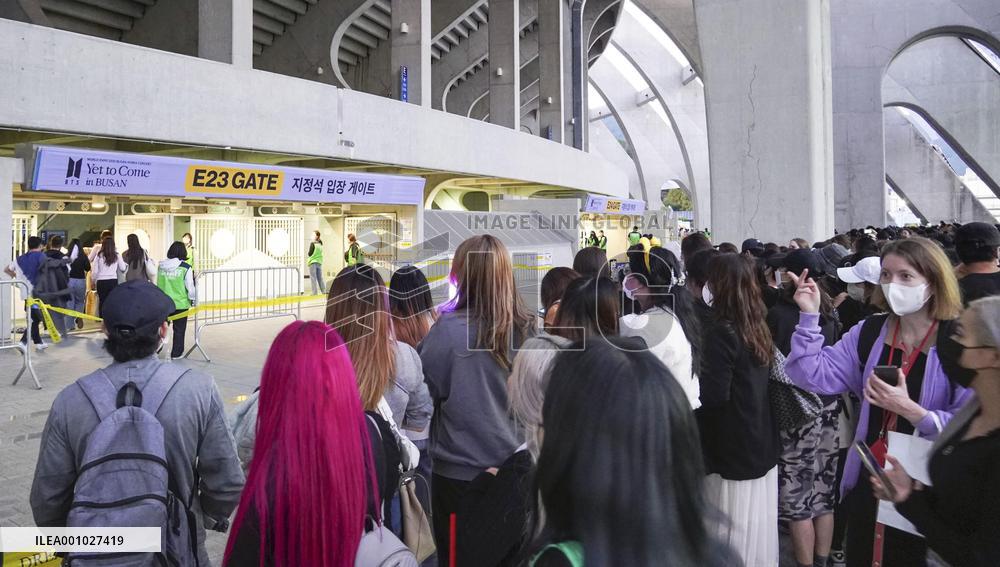 BTS concert in Busan