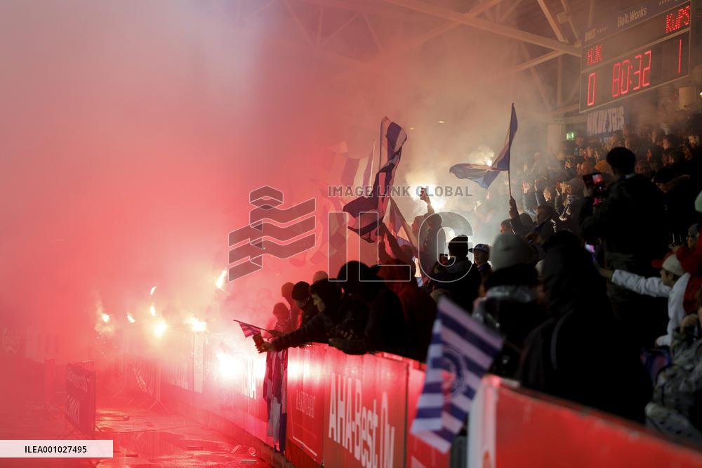 Jalkapallo: Veikkausliiga, Mestaruussarja, klo 17 HJK-KuPS