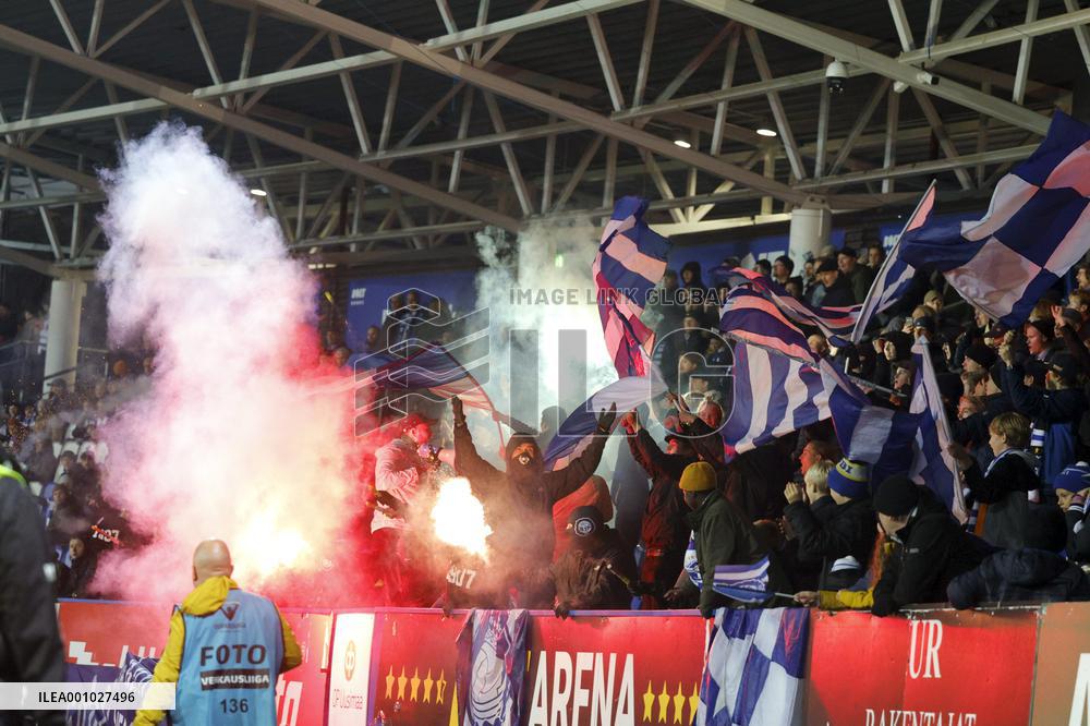 Jalkapallo: Veikkausliiga, Mestaruussarja, klo 17 HJK-KuPS