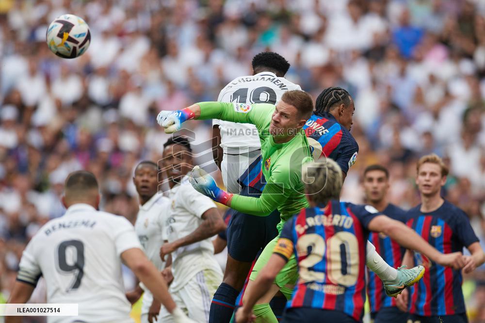 (SP)SPAIN-MADRID-FOOTBALL-SPANISH LEAGUE-REAL MADRID VS BARCELONA