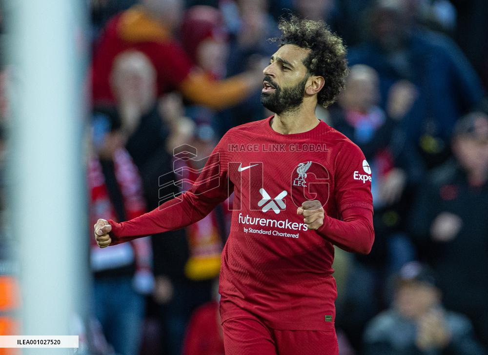 (SP)BRITAIN-LONDON-FOOTBALL-PREMIER LEAGUE-LIVERPOOL VS MANCHESTER CITY