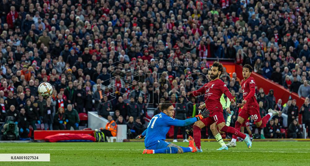 (SP)BRITAIN-LONDON-FOOTBALL-PREMIER LEAGUE-LIVERPOOL VS MANCHESTER CITY