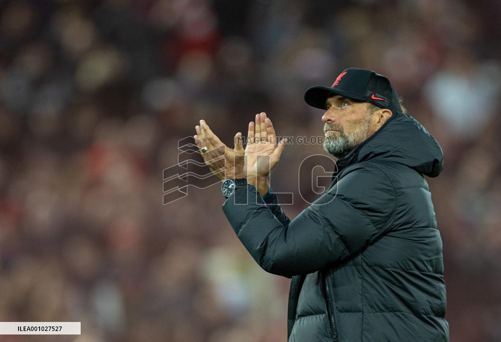 (SP)BRITAIN-LONDON-FOOTBALL-PREMIER LEAGUE-LIVERPOOL VS MANCHESTER CITY