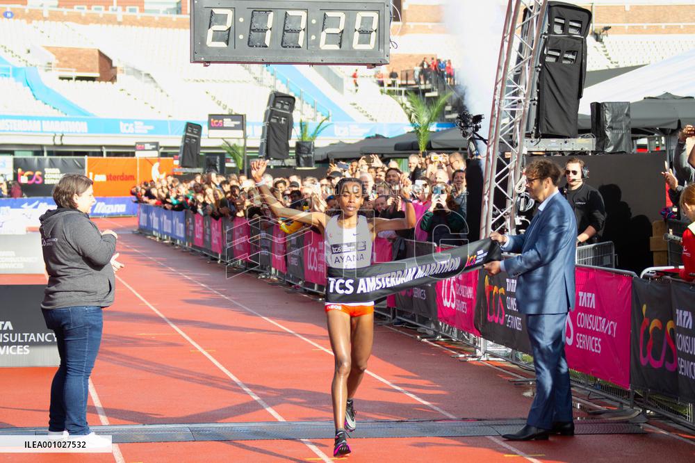 (SP)NETHERLANDS-AMSTERDAM-MARATHON