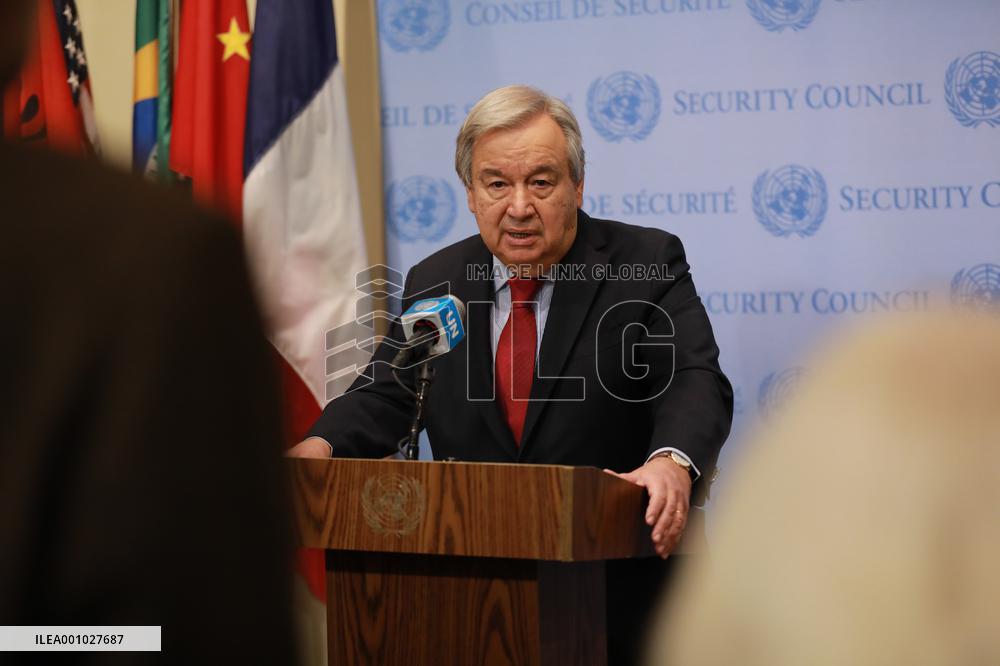UN-GUTERRES-SITUATION IN ETHIOPIA