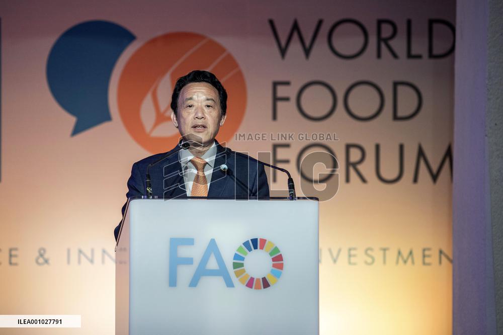 ITALY-ROME-2022 WORLD FOOD FORUM