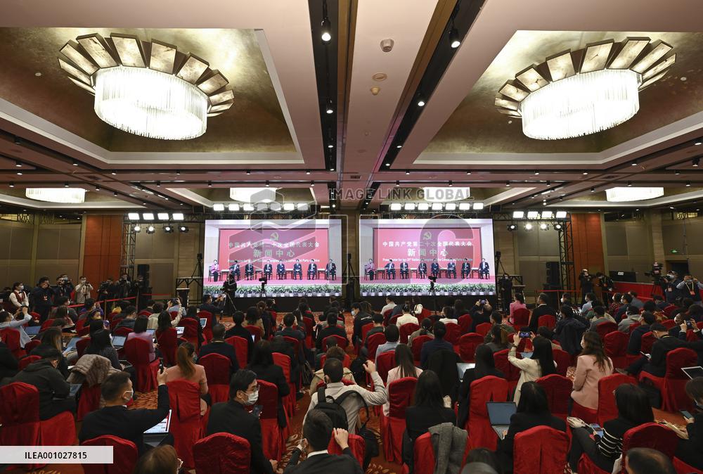 (CPC Congress)CHINA-BEIJING-CPC NATIONAL CONGRESS-GROUP INTERVIEW (CN)