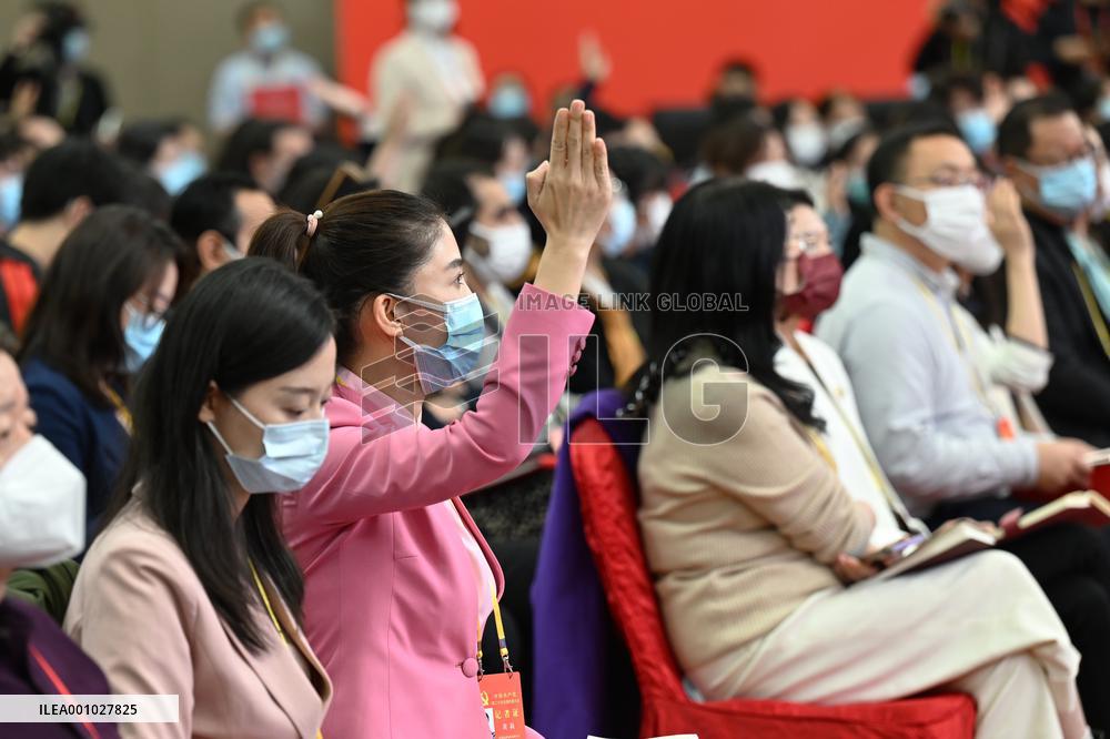 (CPC Congress)CHINA-BEIJING-CPC NATIONAL CONGRESS-GROUP INTERVIEW (CN)