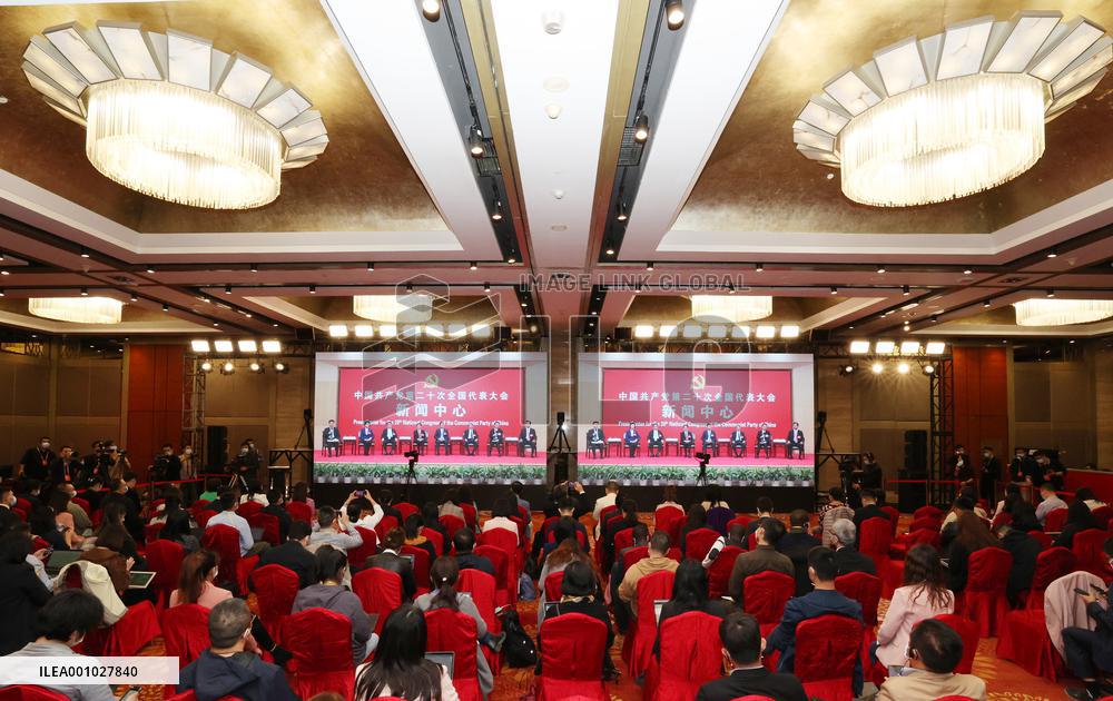 (CPC Congress)CHINA-BEIJING-CPC NATIONAL CONGRESS-GROUP INTERVIEW (CN)