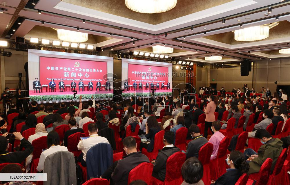 (CPC Congress)CHINA-BEIJING-CPC NATIONAL CONGRESS-GROUP INTERVIEW (CN)