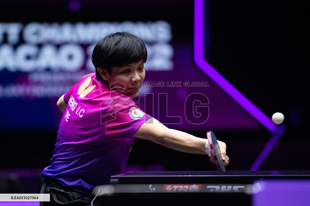 (SP)CHINA-MACAO-TABLE TENNIS-WTT CHAMPIONS-WOMEN'S SINGLES (CN)
