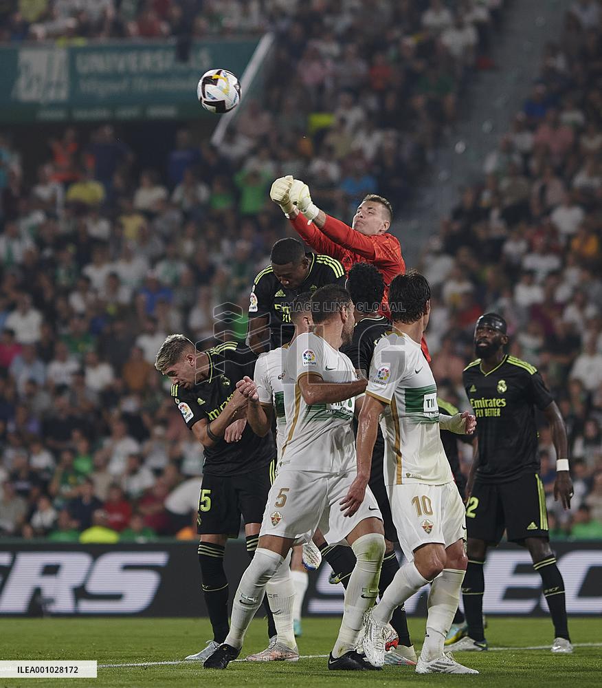 (SP)SPAIN-ELCHE-FOOTBALL-SPANISH LEAGUE-ELCHE CF VS REAL MADRID