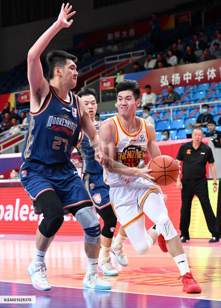 (SP)CHINA-HANGZHOU-BASKETBALL-CBA LEAGUE-NANJING VS SHENZHEN (CN)