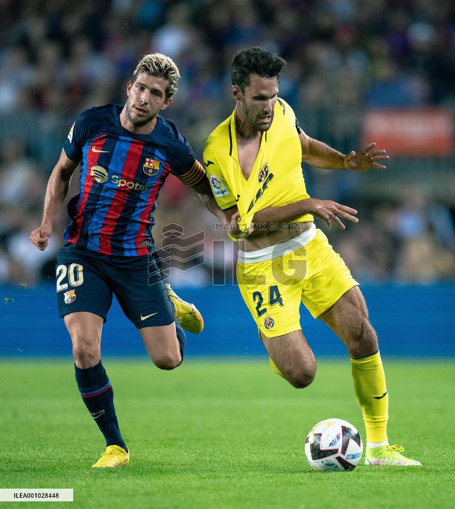 (SP)SPAIN-BARCELONA-FOOTBALL-SPANISH LEAGUE-FC BARCELONA VS VILLAREAL CF
