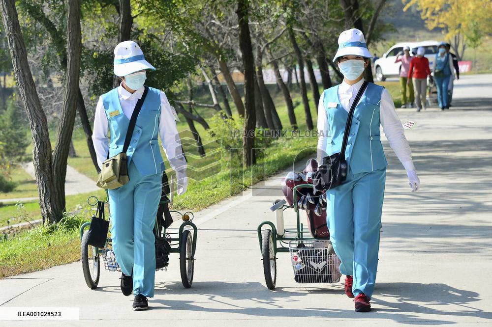 Golf tournament in N. Korea