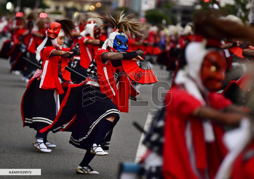 Traditional festival in northeastern Japan