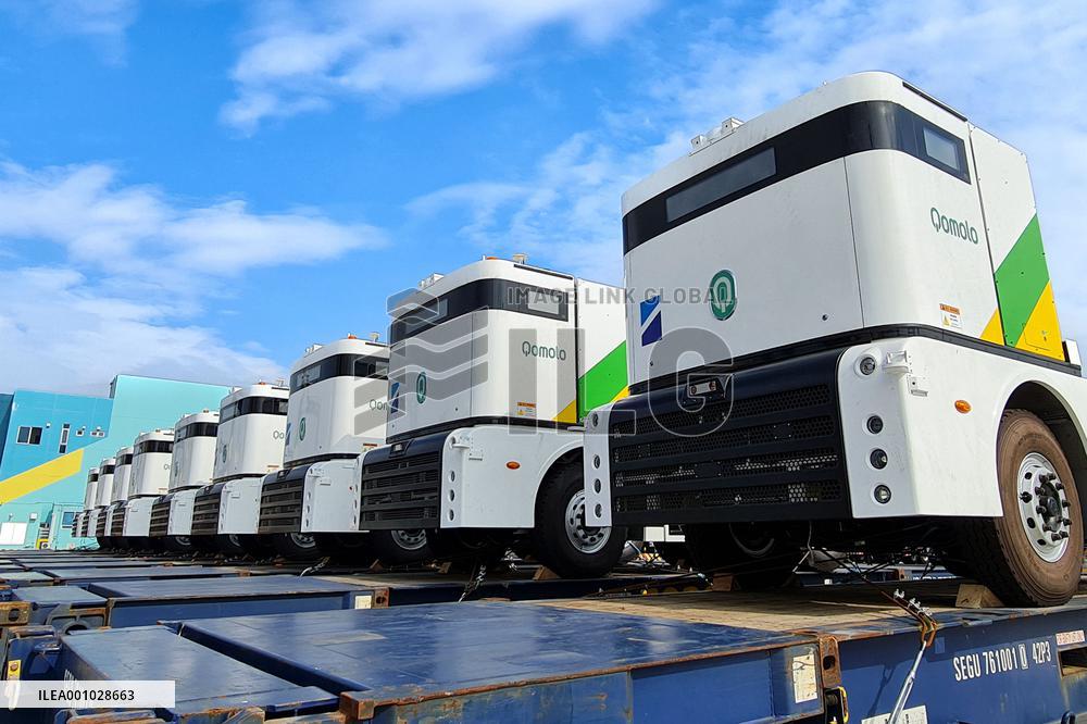 THAILAND-LAEM CHABANG-PORT-AUTONOMOUS DRIVING