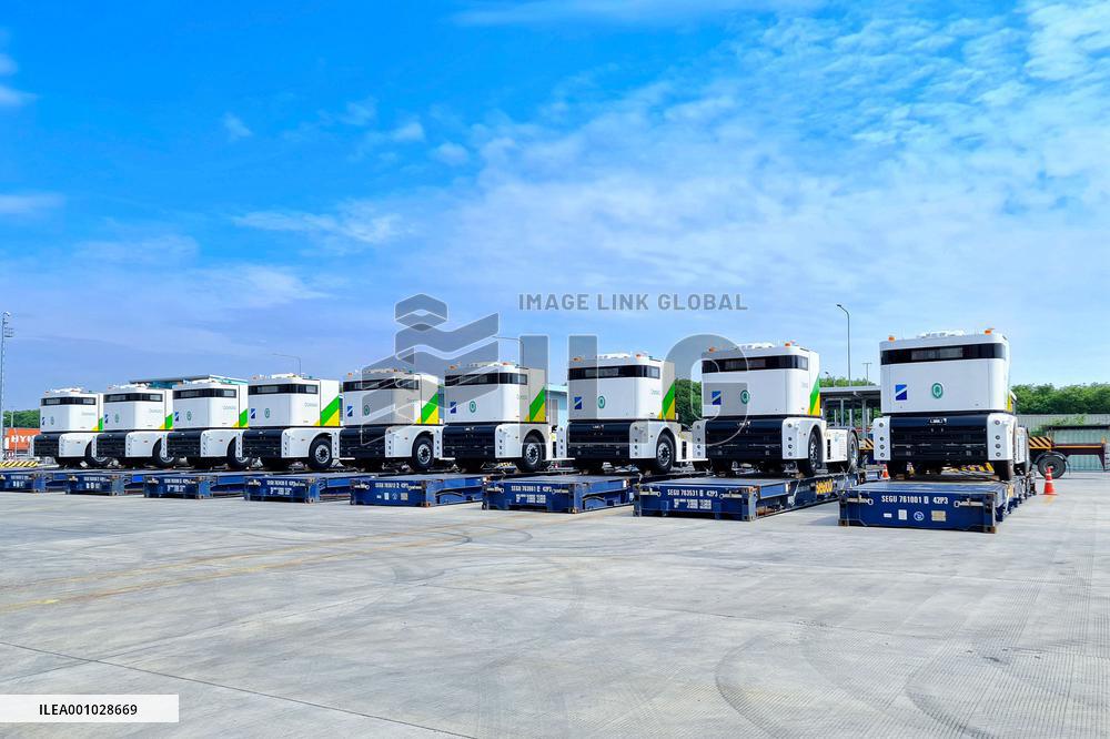 THAILAND-LAEM CHABANG-PORT-AUTONOMOUS DRIVING