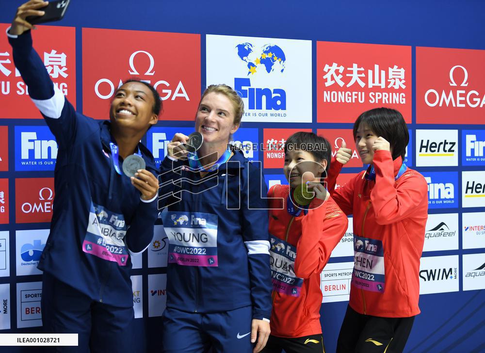 (SP)GERMANY-BERLIN-DIVING-FINA WORLD CUP-WOMEN'S SYNCHRONIZED 10M PLATFORM
