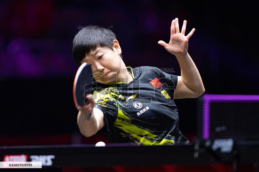 (SP)CHINA-MACAO-TABLE TENNIS-WTT CHAMPIONS-WOMEN'S SINGLES-QUARTERFINAL (CN)