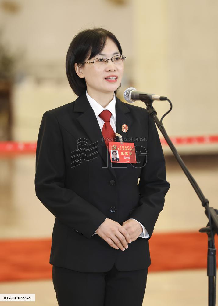 (CPC Congress)CHINA-BEIJING-CPC NATIONAL CONGRESS-DELEGATES-INTERVIEW (CN)