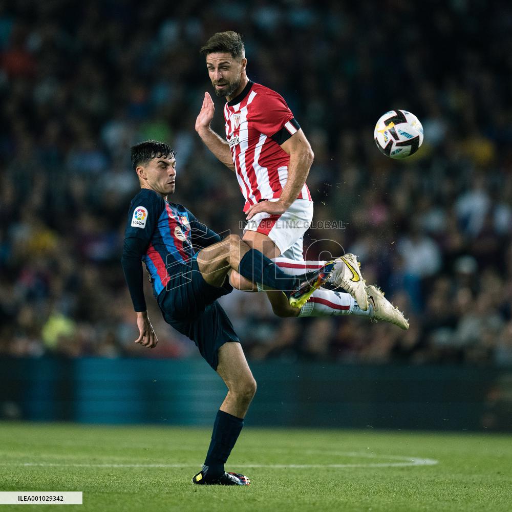 (SP)SPAIN-BARCELONA-FOOTBALL-SPANISH LEAGUE-FC BARCELONA VS ATHLETIC CLUB BILBAO