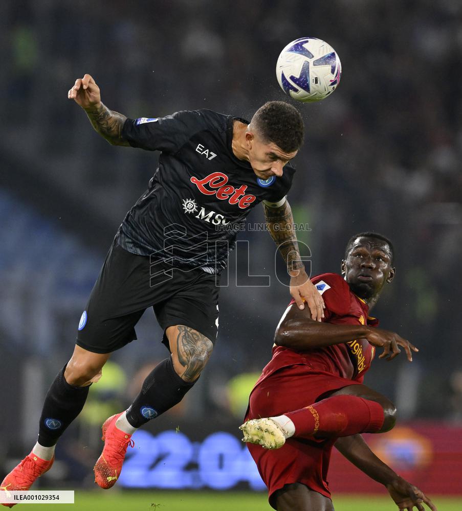 (SP)ITALY-ROME-FOOTBALL-SERIE A-ROMA VS NAPOLI