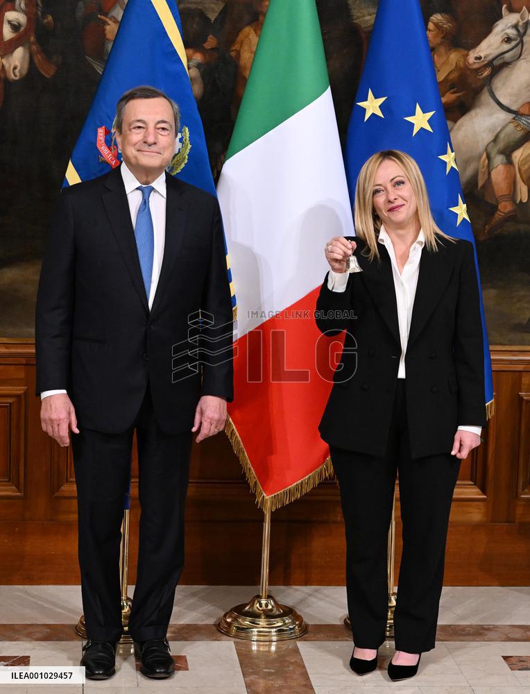ITALY-ROME-NEW PM-HANDOVER CEREMONY