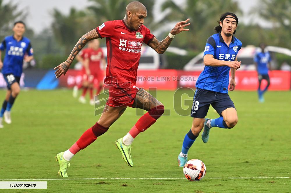 (SP)CHINA-HAIKOU-FOOTBALL-CSL-HENAN VS CANGZHOU (CN)