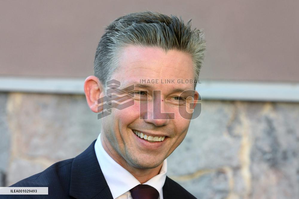 The Defence Ministers of Sweden and Finland meeting in Helsinki