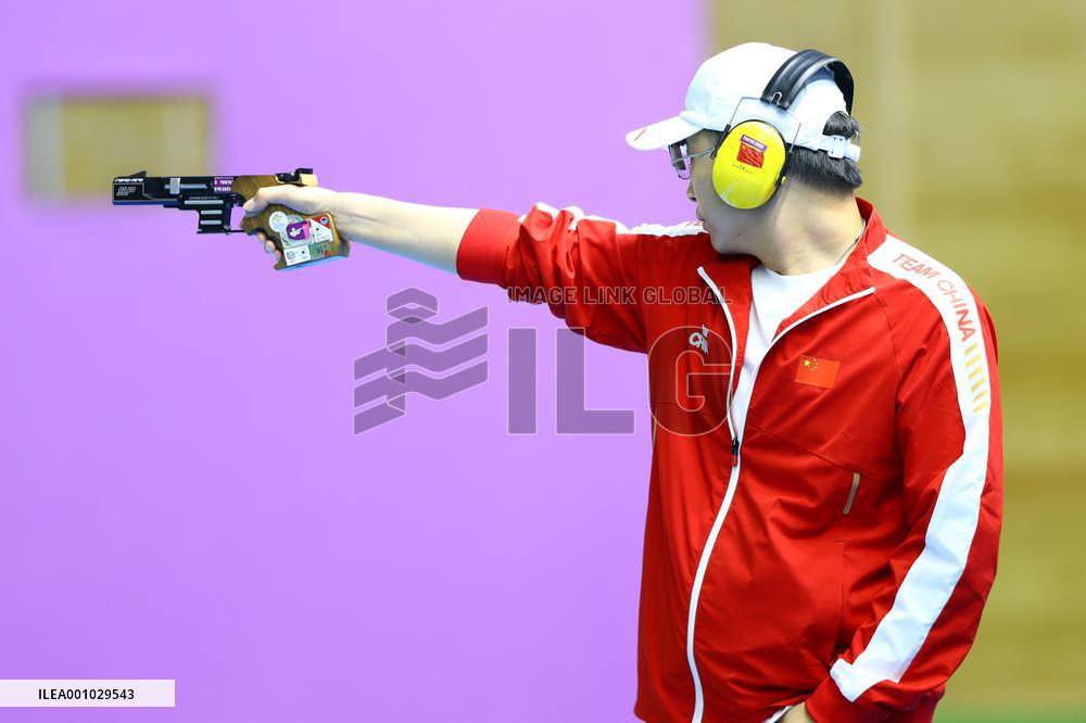 (SP)EGYPT-CAIRO-SHOOTING-ISSF WORLD CHAMPIONSHIP-25M RAPID FIRE PISTOL TEAM MEN